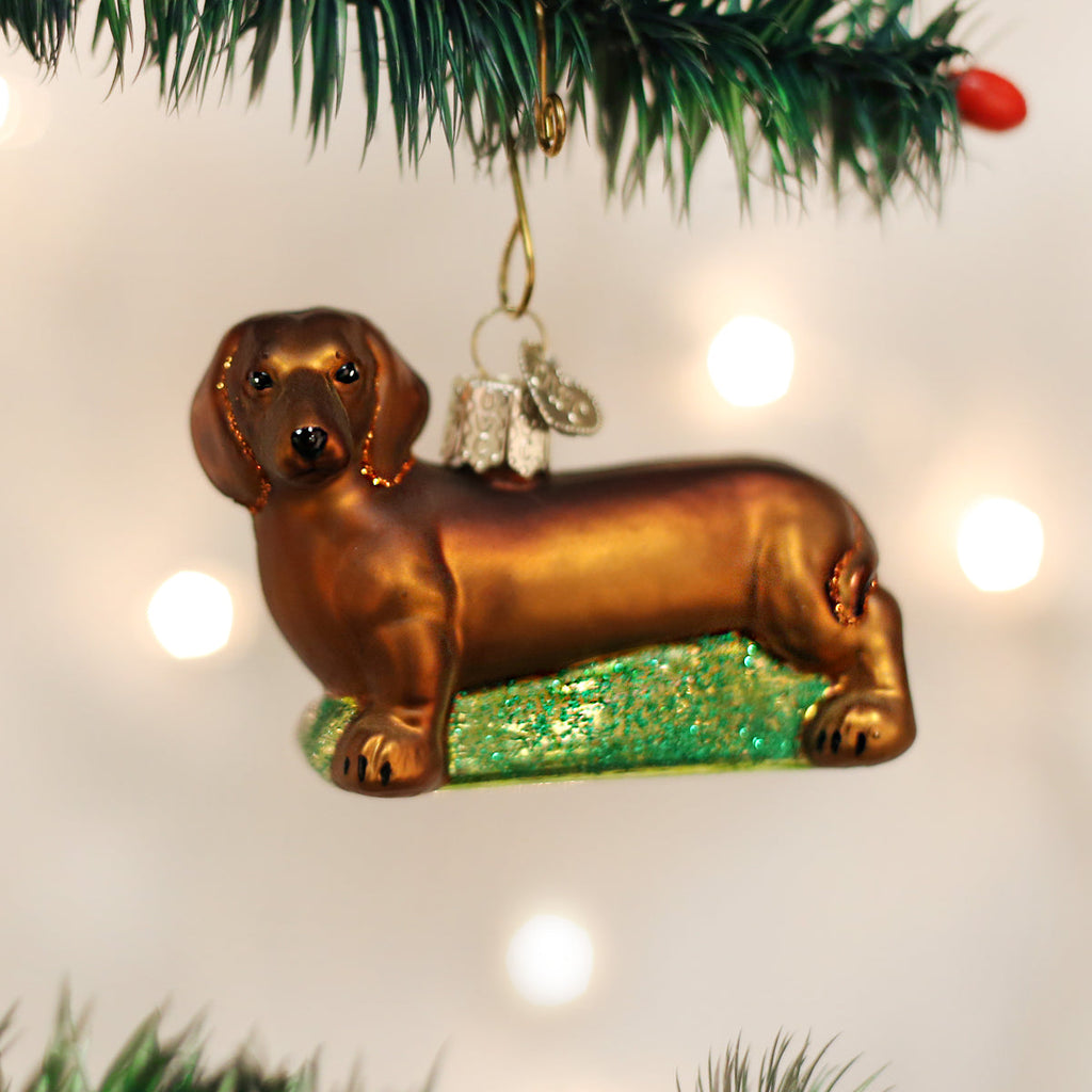 Dachshund Christmas Ornament-0