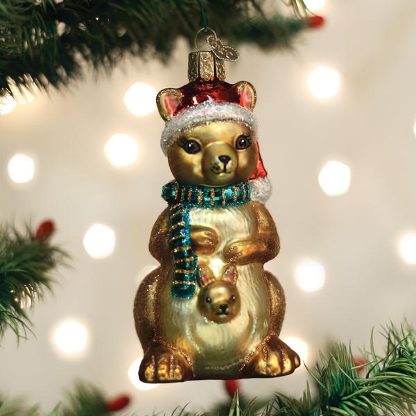 Christmas Kangaroo Ornament-0