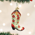 Christmas Cowgirl Boot-0