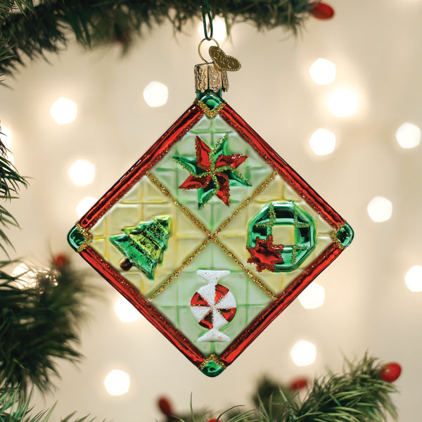 Christmas Quilt Ornament-0