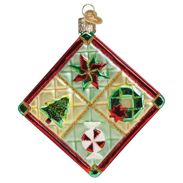 Christmas Quilt Ornament-2