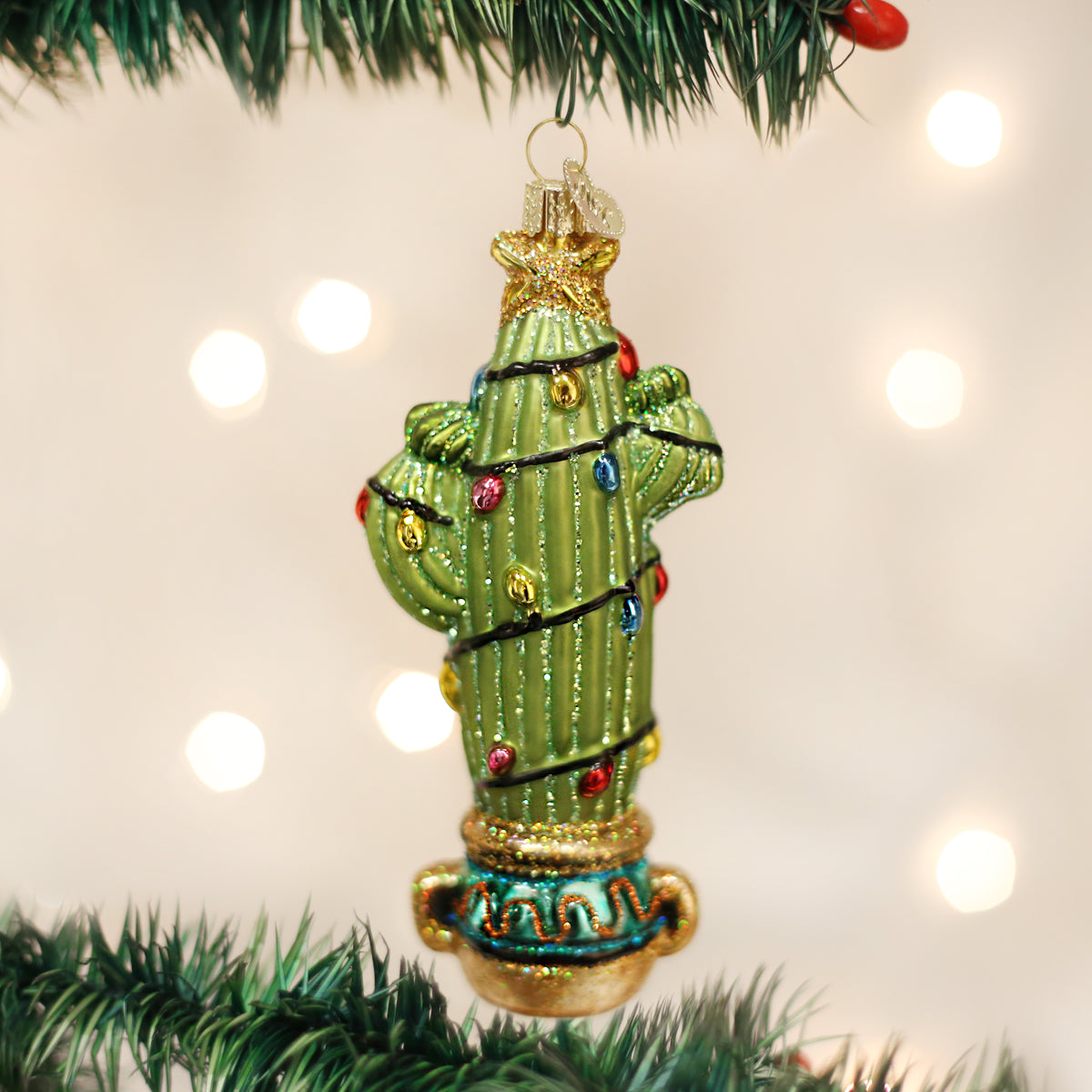 Christmas Cactus Ornament-0