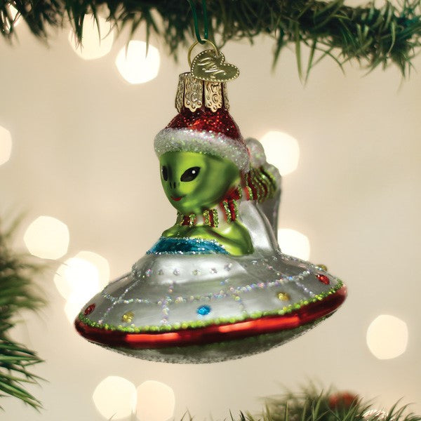 Christmas UFO Ornament-0