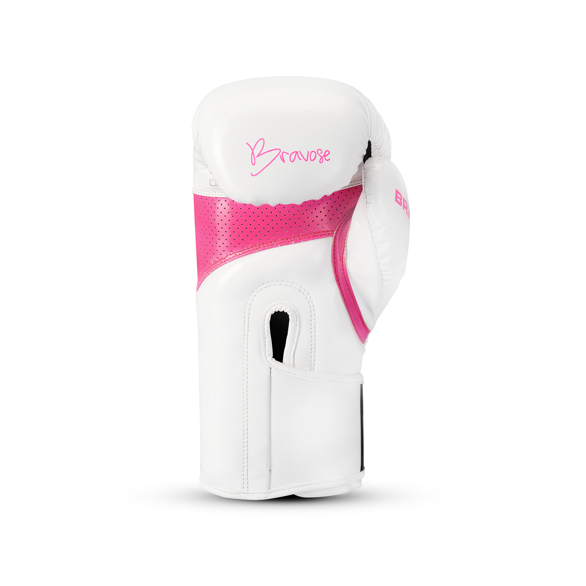 Alpha Boxing Gloves - White Pink-2